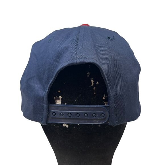 Cleveland Indians Vintage 90's Snapback Baseball Hat Buffalo Cap Dad Chief Wahoo - Picture 5 of 9